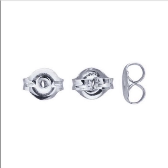 💖 Sparkly Floral Stud Earrings NEW - Picture 4 of 5